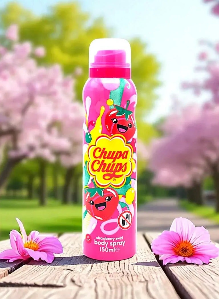 CHUPA CHUPS BODY SPRAY CHERRY 150ML - Image 1